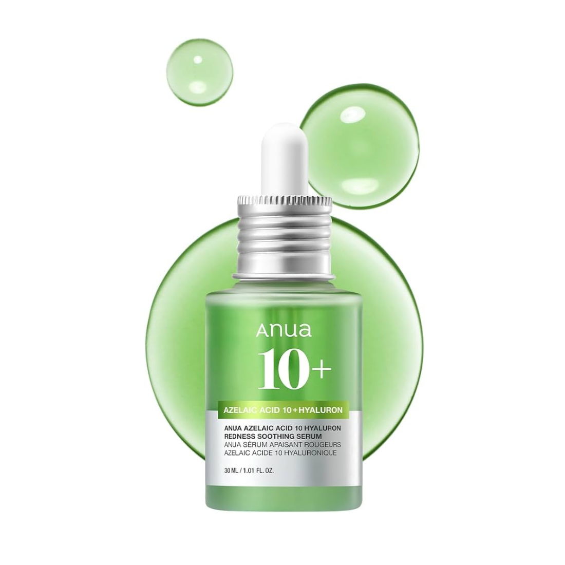 ANUA Azelaic Acid 10 Hyaluron Redness Soothing Serum veido serumas