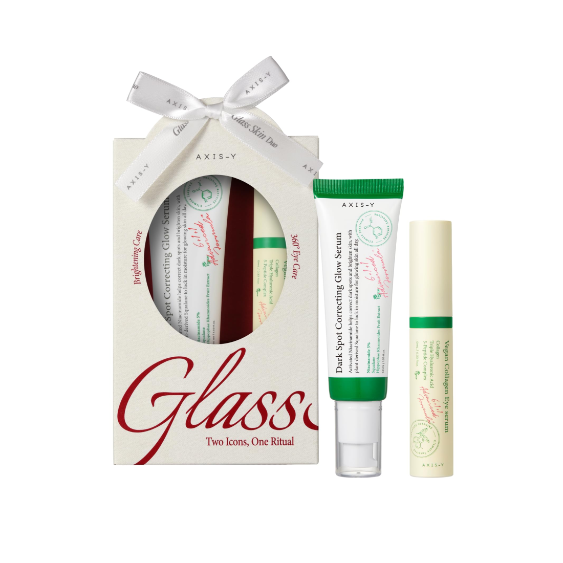 AXIS-Y Glass Skin Duo Set rinkinys