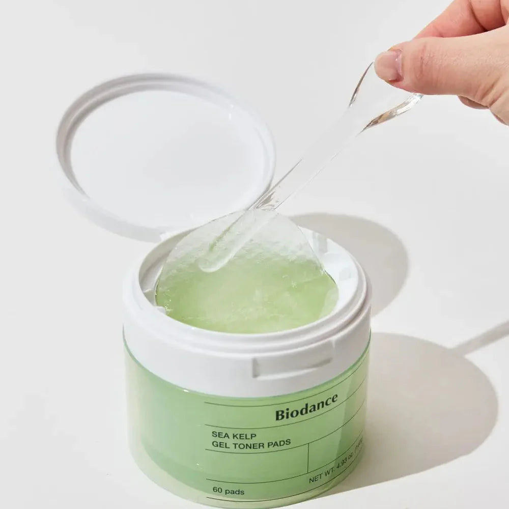 BIODANCE Sea Kelp Gel Toner Pads veido padeliai