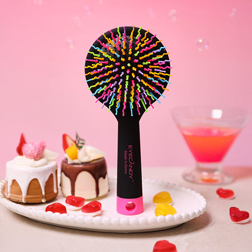 EYECANDY Rainbow Volume S Brush Medium Haarbürste