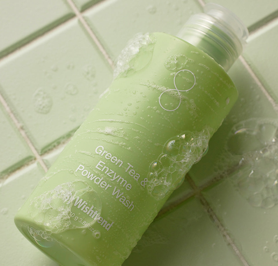By Wishtrend Green Tea & Enzyme Powder Wash enziminis veido prausiklis
