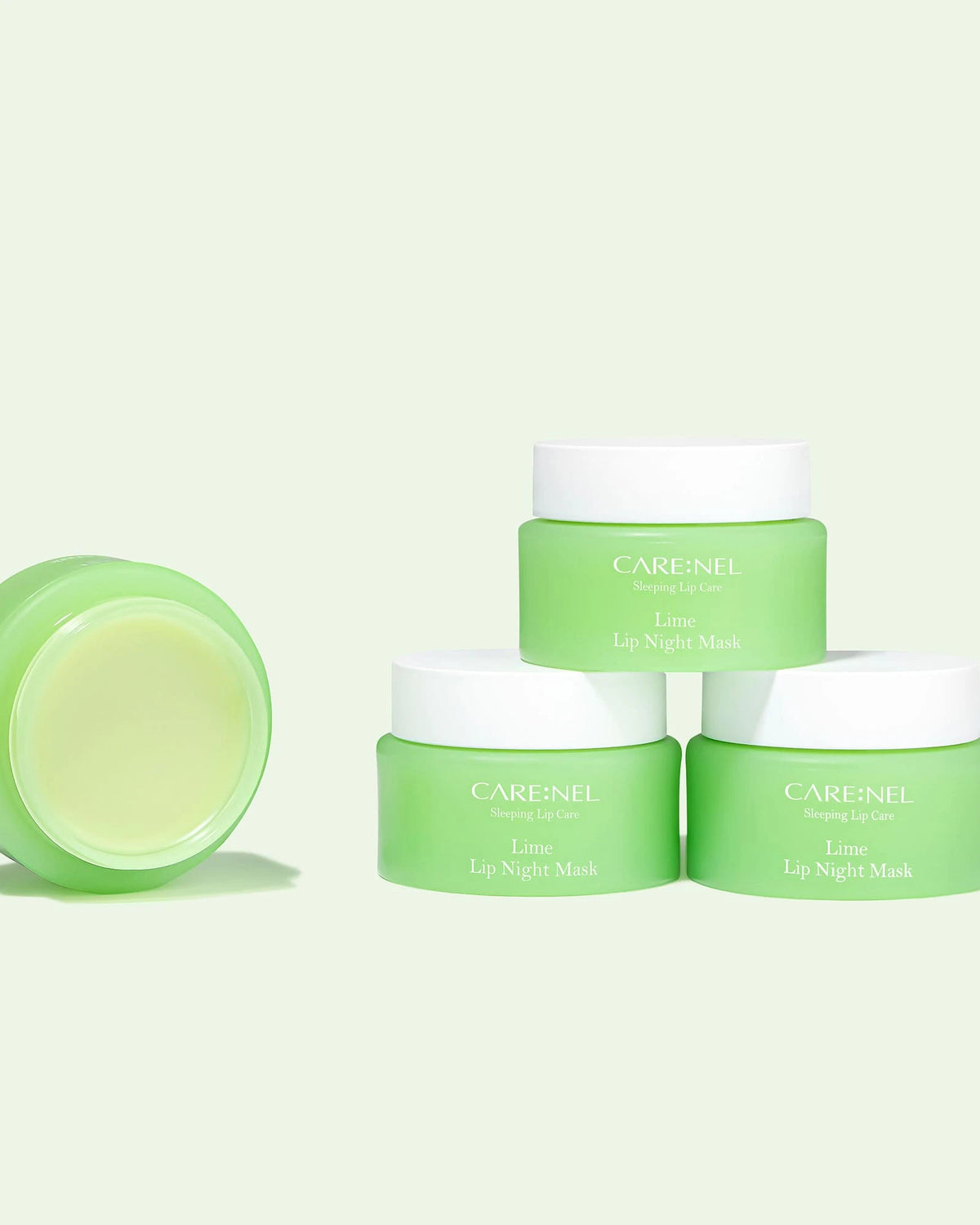 CARENEL Lime Lip Night Mask naktinė lūpų kaukė