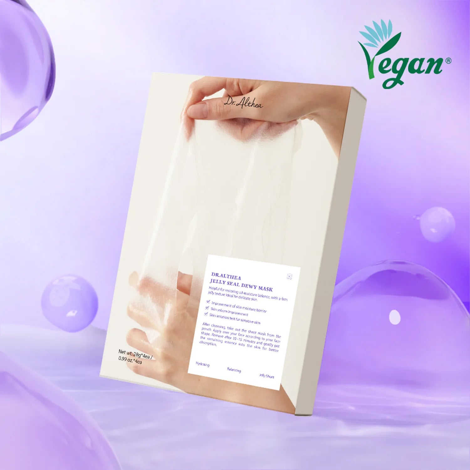 DR.ALTHEA Jelly Seal Dewy Mask lakštinė veido kaukė