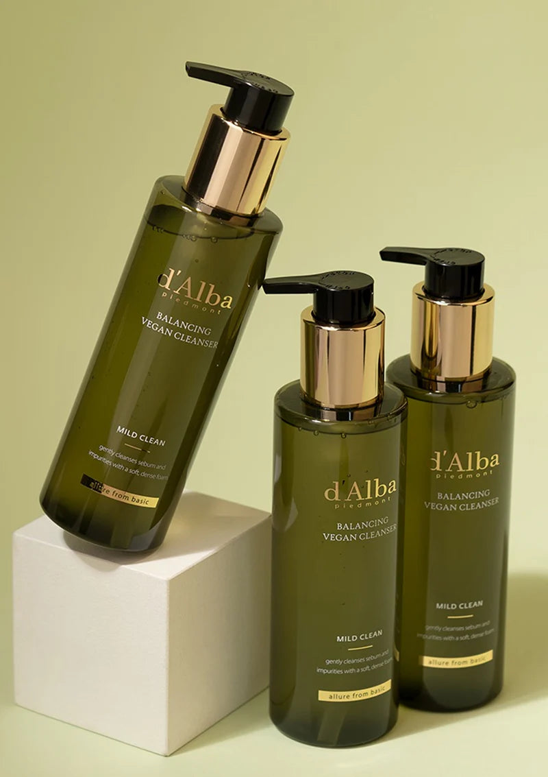 D'ALBA Mild Skin Balancing Vegan Cleanser veido prausiklis