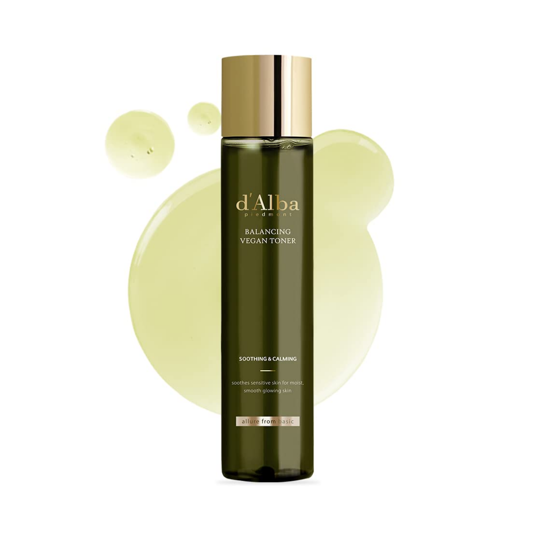 D'ALBA Mild Skin Balancing Vegan Toner veido toneris