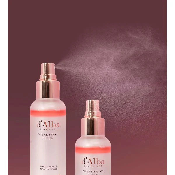 D'ALBA White Truffle Vital Spray Serum purškiamas veido serumas