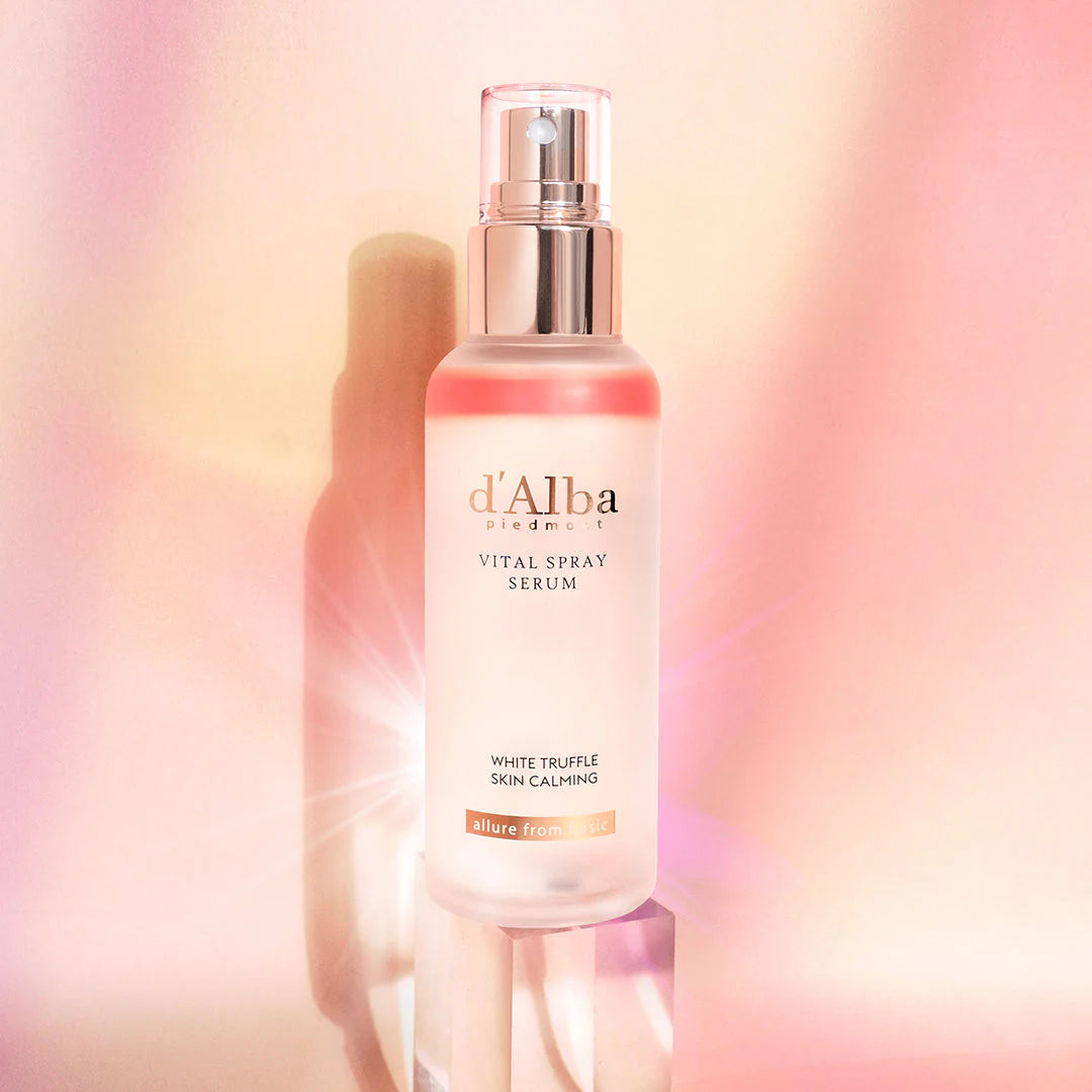 D'ALBA White Truffle Vital Spray Serum purškiamas veido serumas