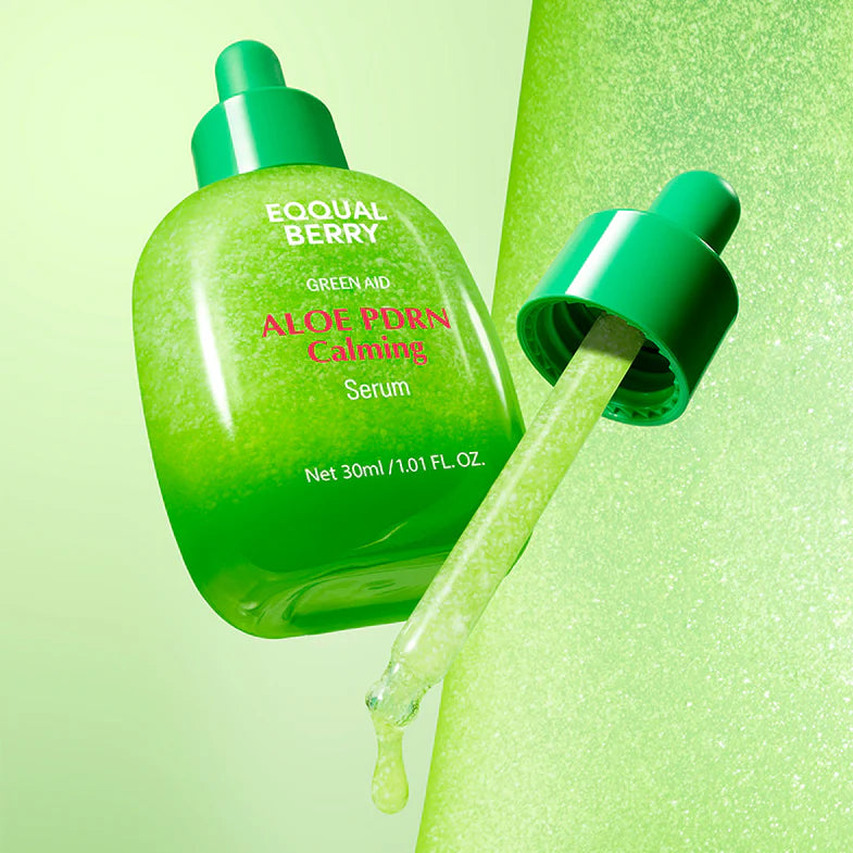 EQQUALBERRY Aloe PDRN Calming Serum veido serumas