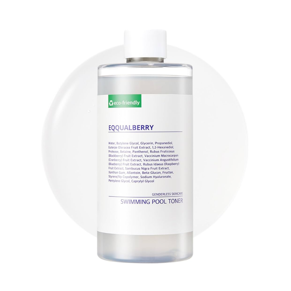 EQQUALBERRY Swimming Pool Daily Facial Toner veido toneris