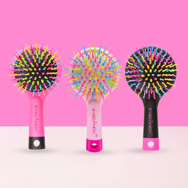EYECANDY Rainbow Volume S Brush Medium Haarbürste