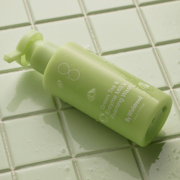 By Wishtrend Green Tea & Enzyme Milky Foaming Wash veido prausiklis