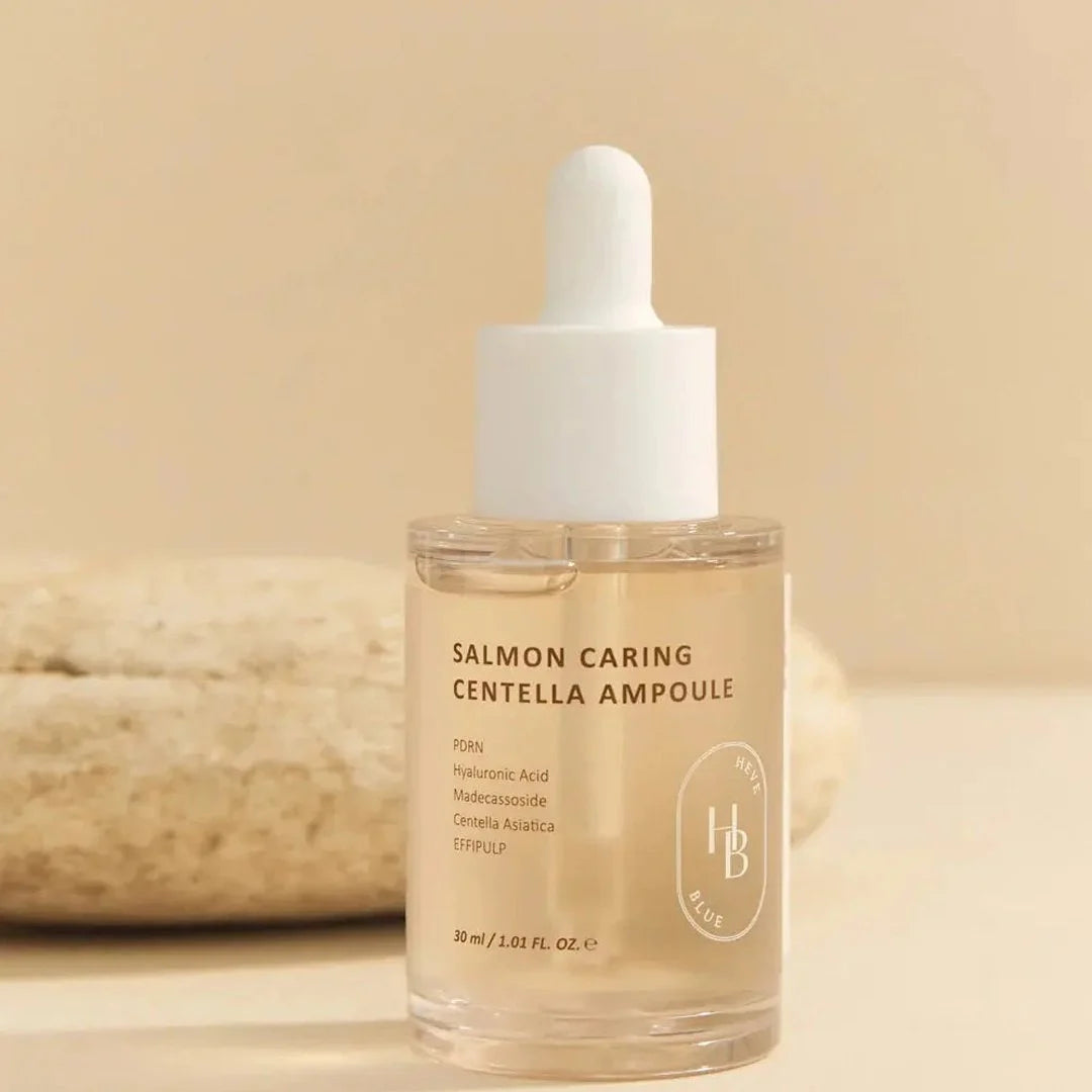 HEVEBLUE Salmon Caring Centella Ampoule veido ampulė