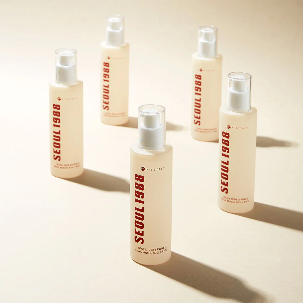 KSECRET SEOUL 1988 Essence Snail Mucin 97% + Rice veido esencija