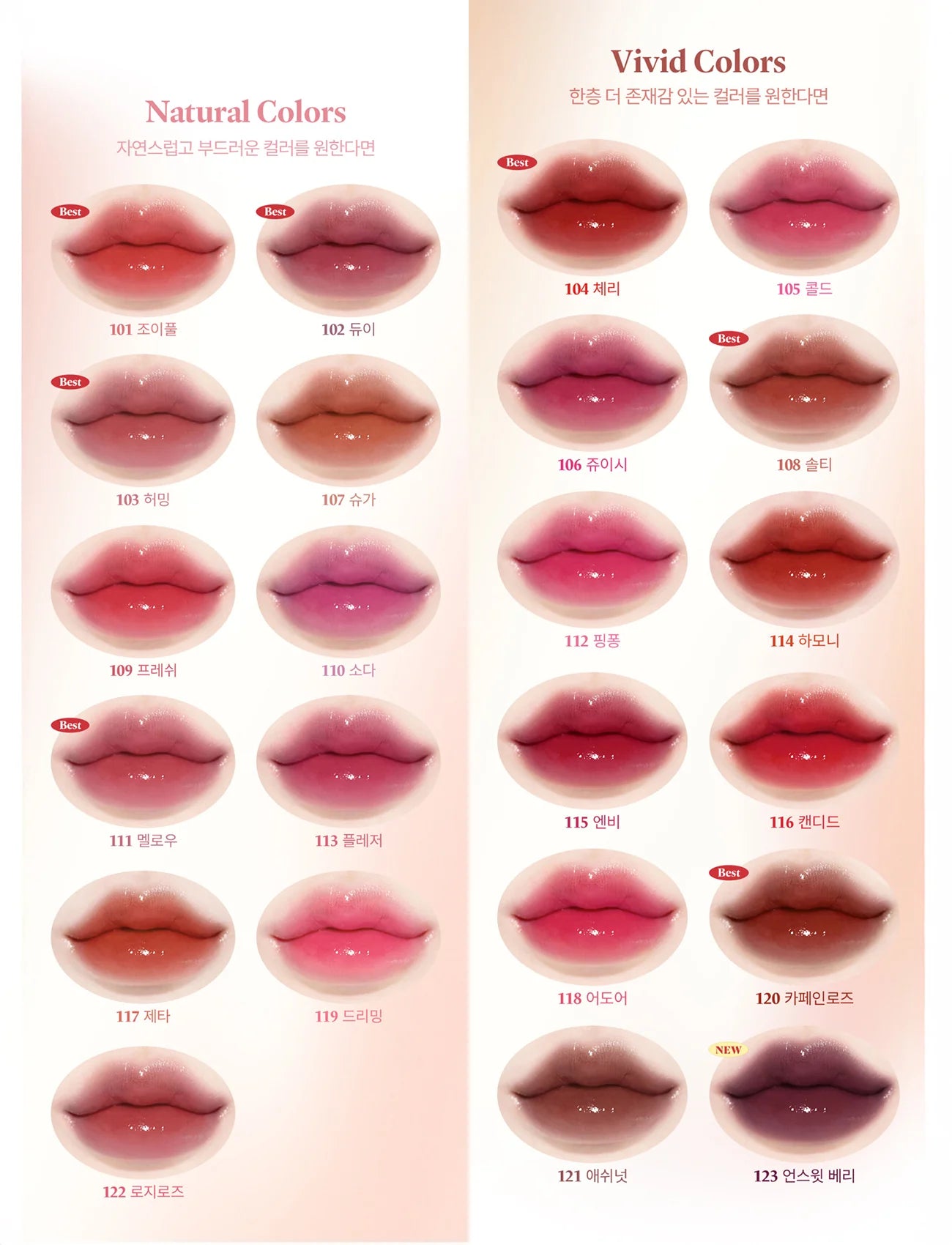 LAKA Fruity Glam Tint lūpų tintas