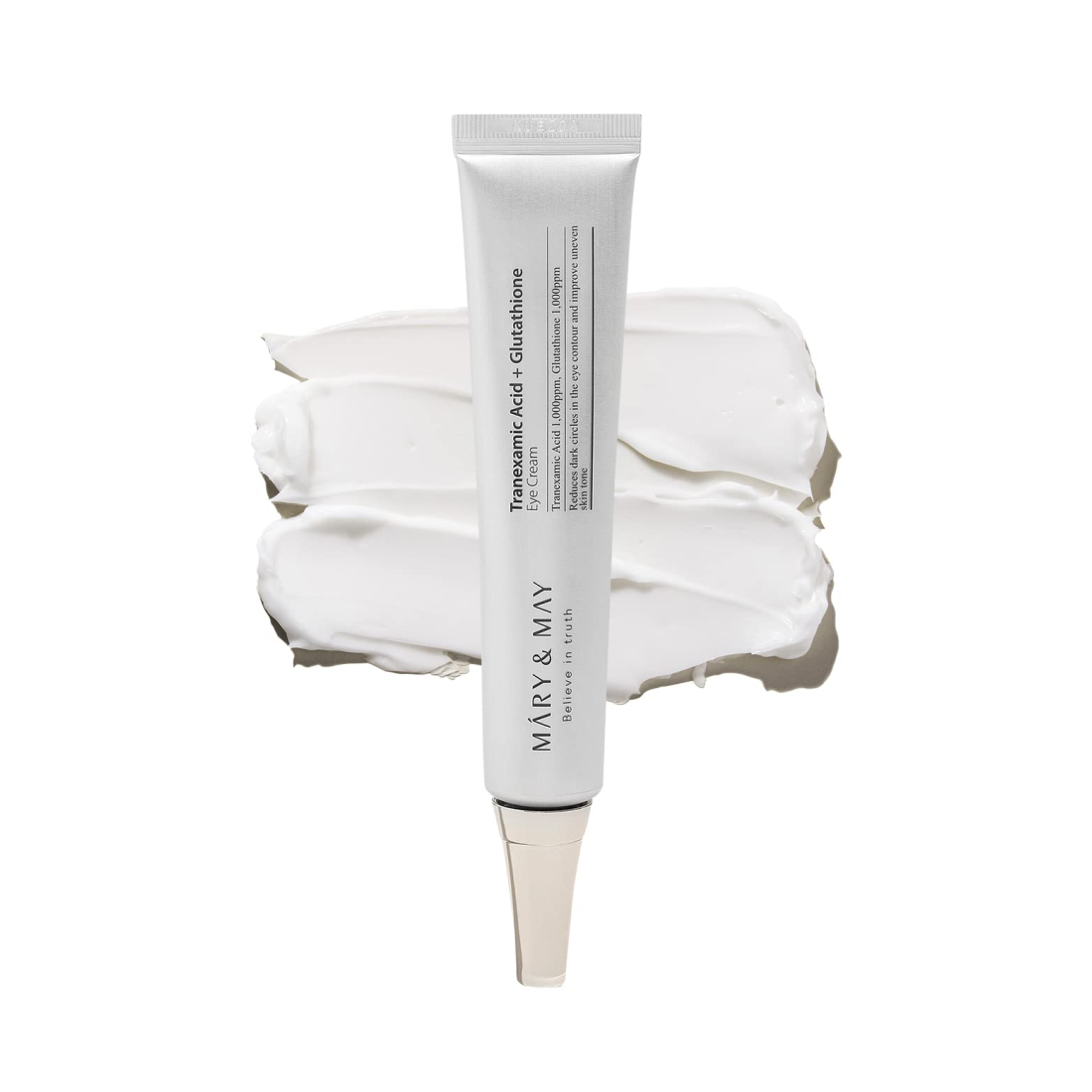 MARY&MAY Tranexamic Acid + Glutathion Eye Cream paakių kremas