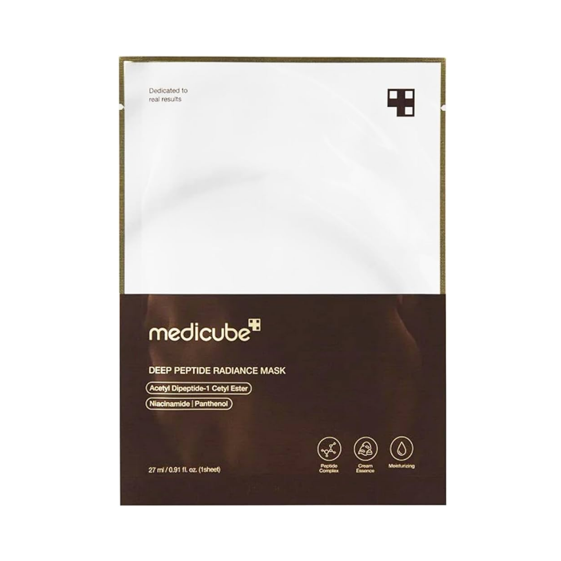 MEDICUBE Deep Peptide Radiance Mask veido kaukė