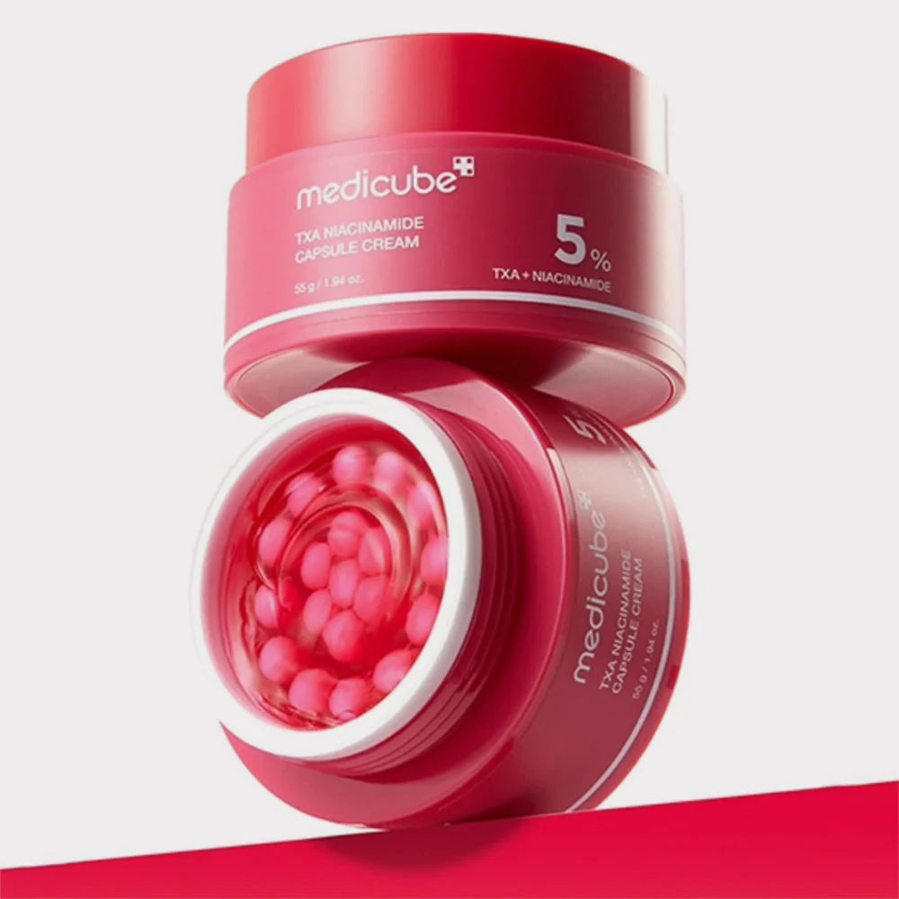 MEDICUBE TXA Niacinamide Capsule Cream veido kremas