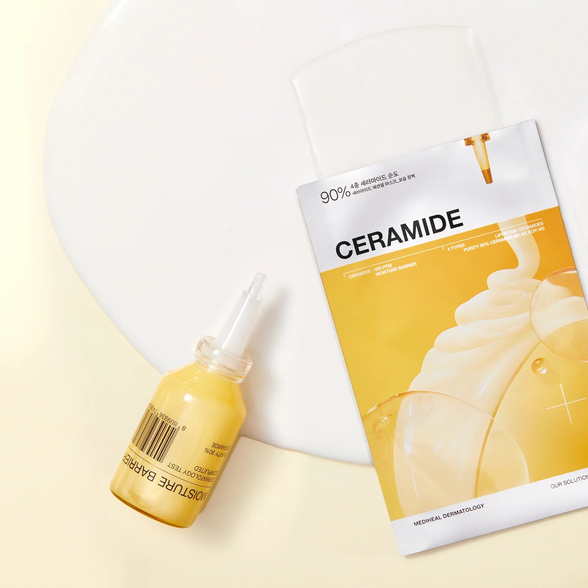 MEDIHEAL Ceramide Essential Mask Moisture Barrier lakštinė veido kaukė
