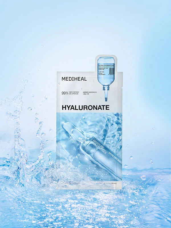 MEDIHEAL Hyaluronate Essential Mask Ultra Hydration lakštinė veido kaukė
