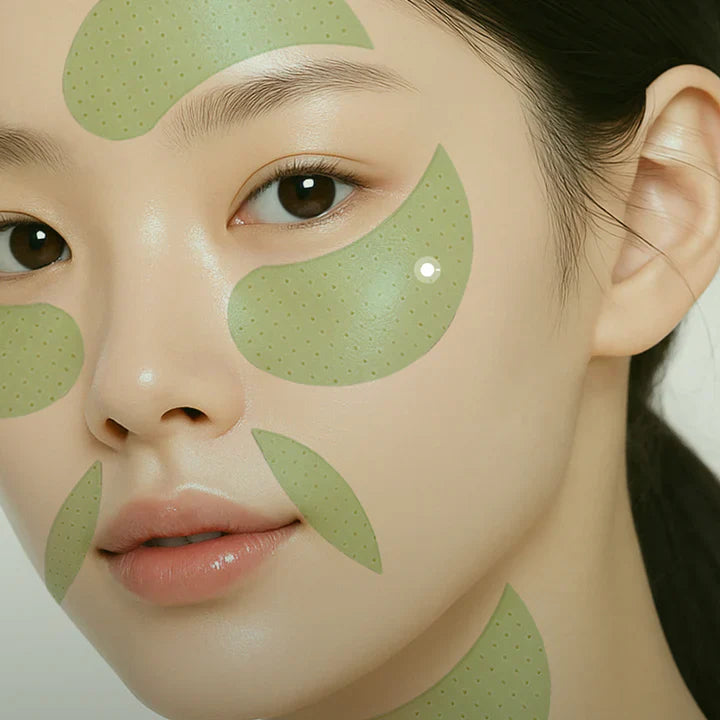 MISSHA Airy Fit Caffeine Depuffing Face & Eye Patch veido ir paakių pagalvėlės