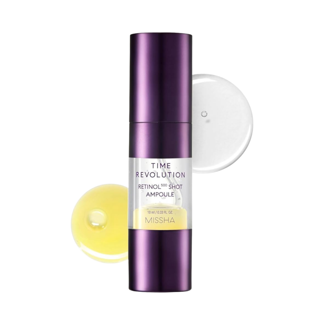 MISSHA Time Revolution Retinol 500 Shot Ampoule veido serumas