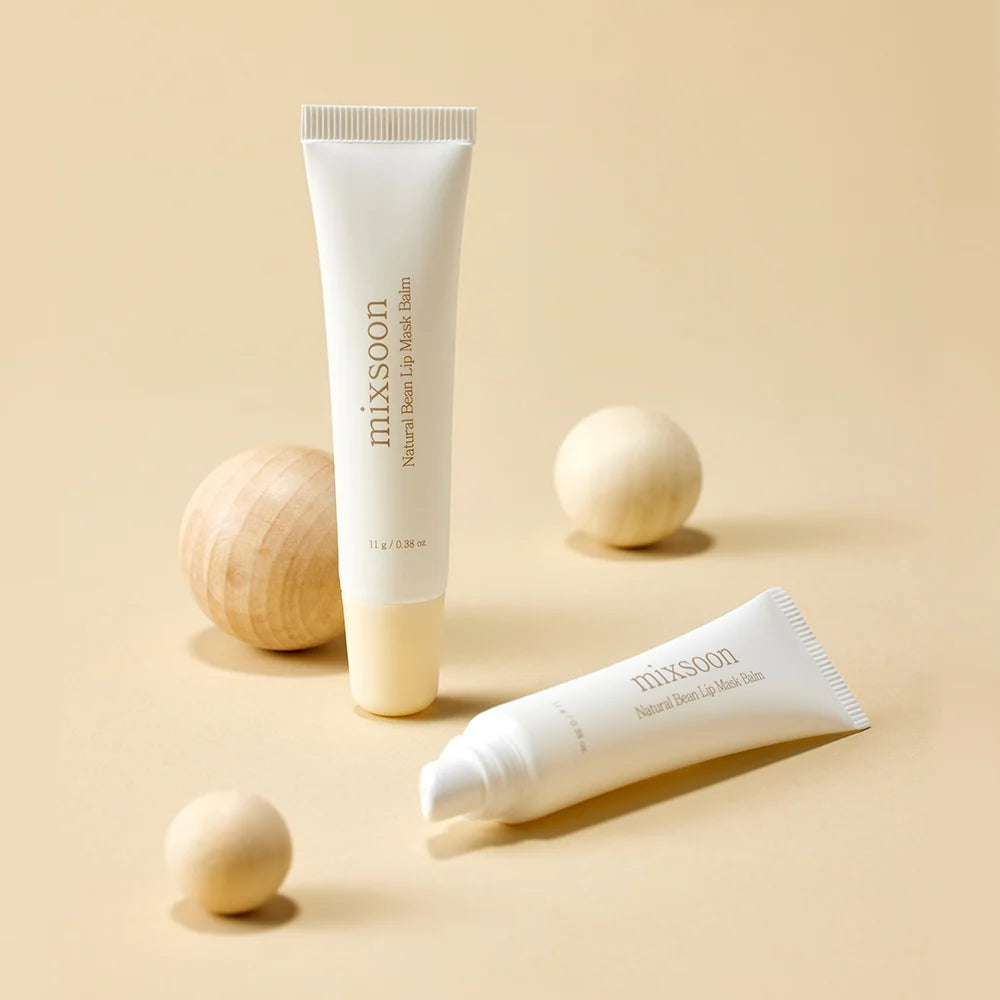 MIXSOON Natural Bean Lip Mask Balm lūpų balzamas