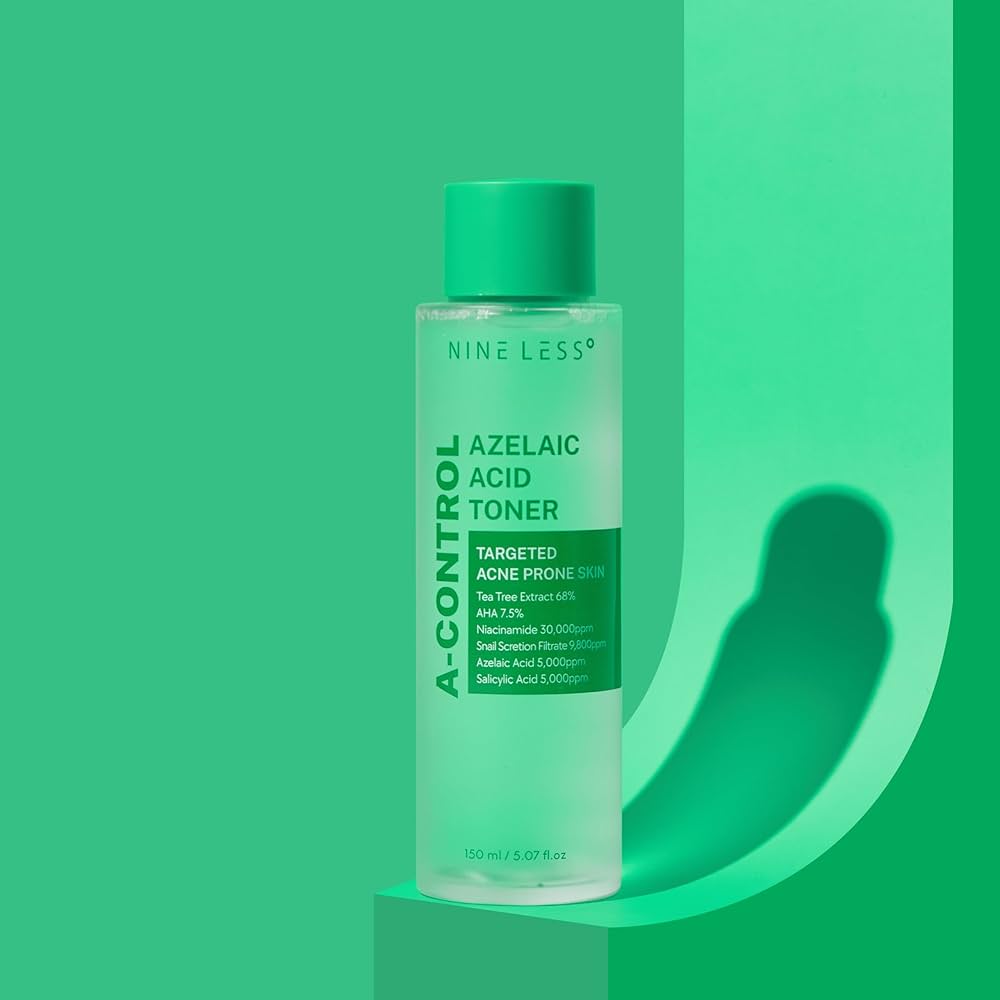 NINE LESS A-Control Azelaic Acid Toner veido toneris
