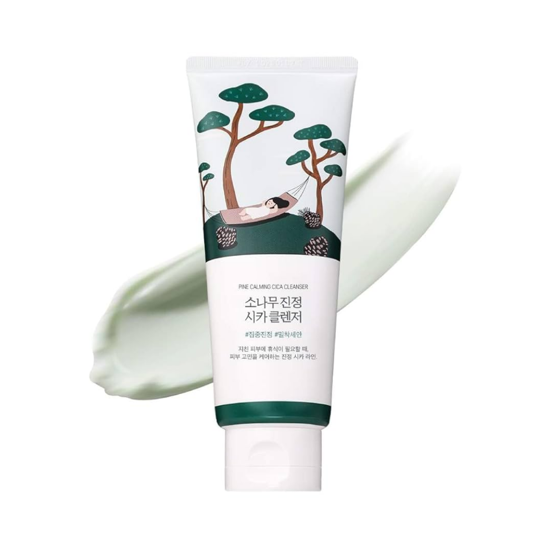 ROUND LAB Pine Calming Cica Cleanser veido prausiklis