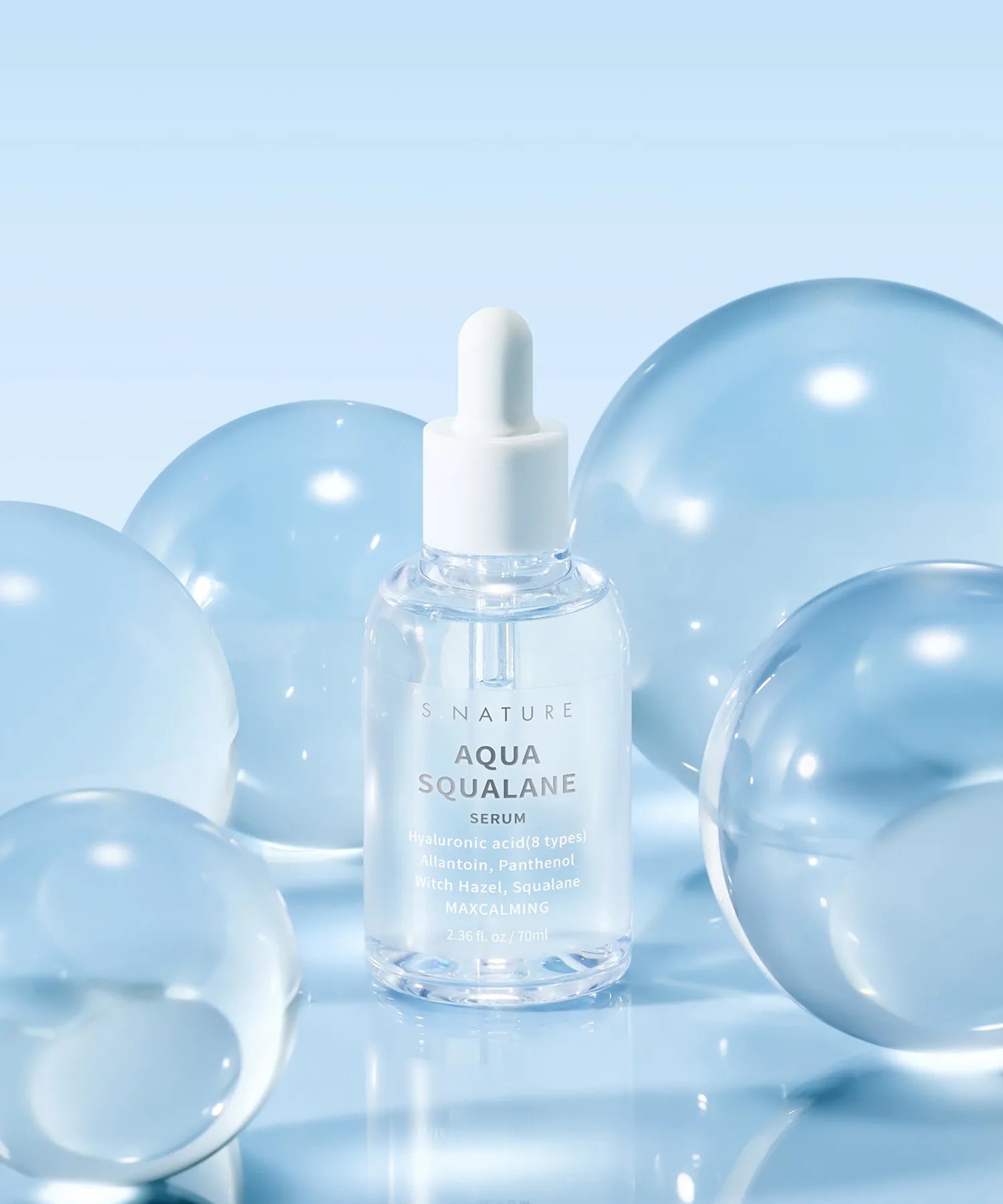 S.NATURE Aqua Squalane Serum veido serumas