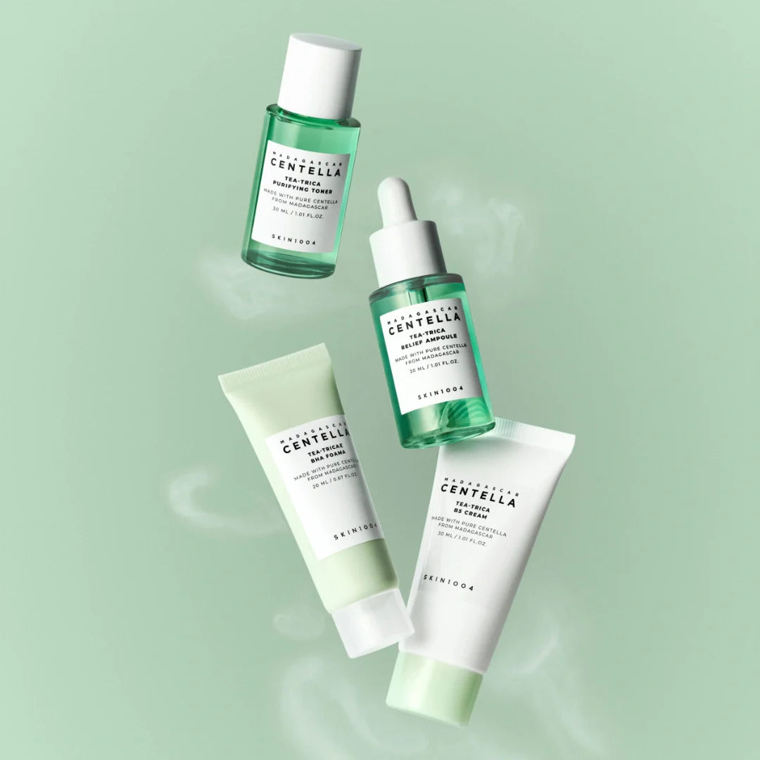 SKIN1004 Madagascar Centella Tea-Trica Travel Kit kelioninio dydžio rinkinys