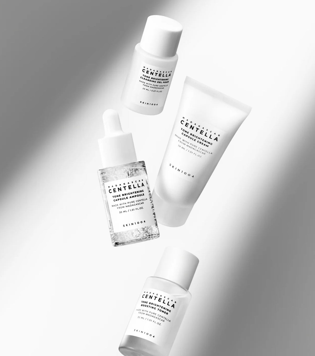 SKIN1004 Madagascar Centella Tone Brightening Travel Kit rinkinys
