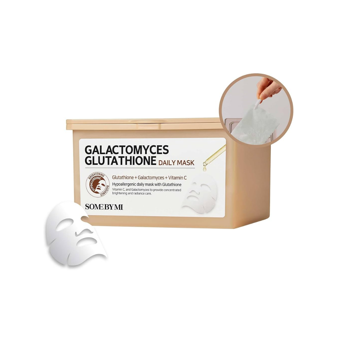 SOME BY MI Galactomyces Glutathione Daily Mask 30pc Tuchmaske