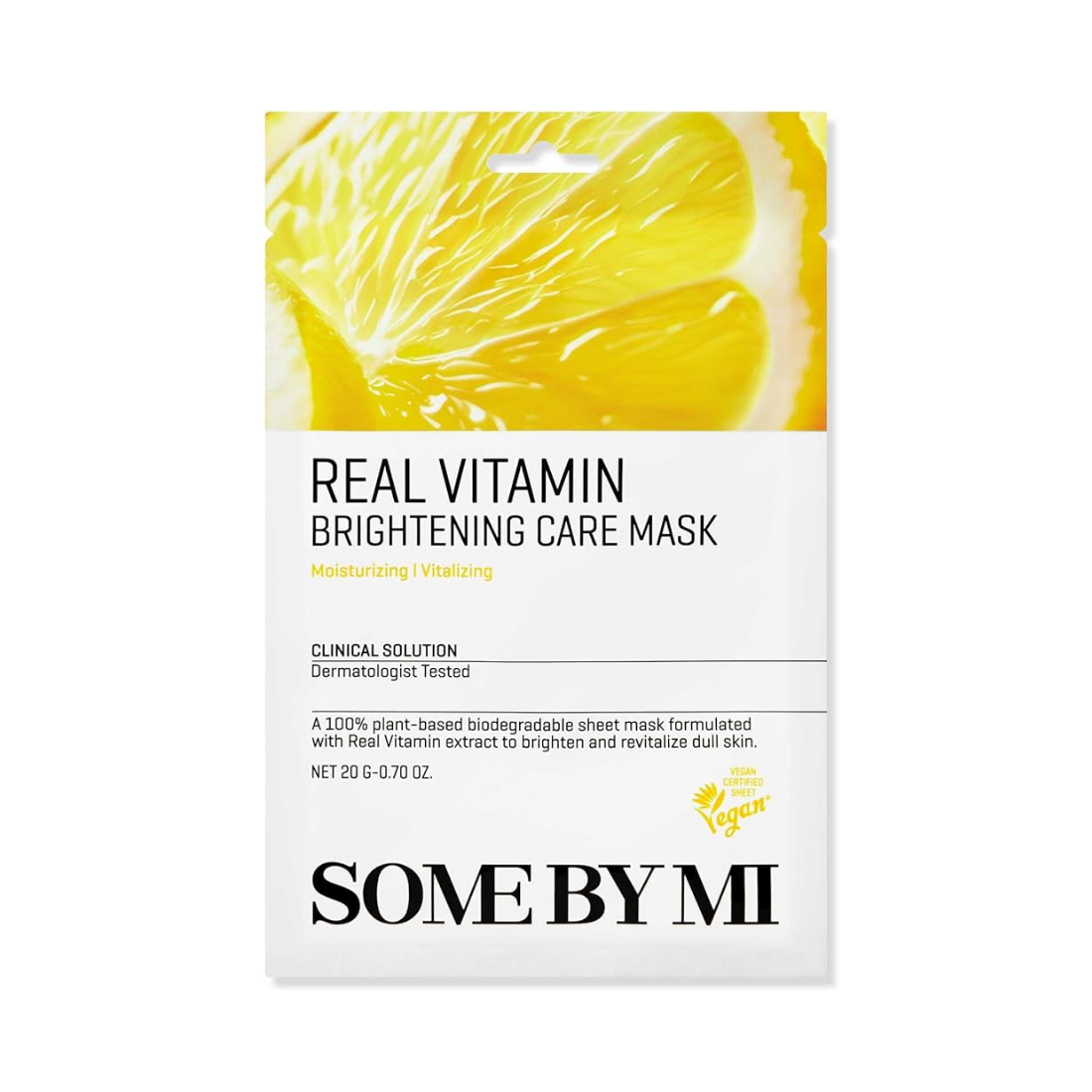 SOME BY MI Real Vitamin Brightening Care Mask lakštinė veido kaukė
