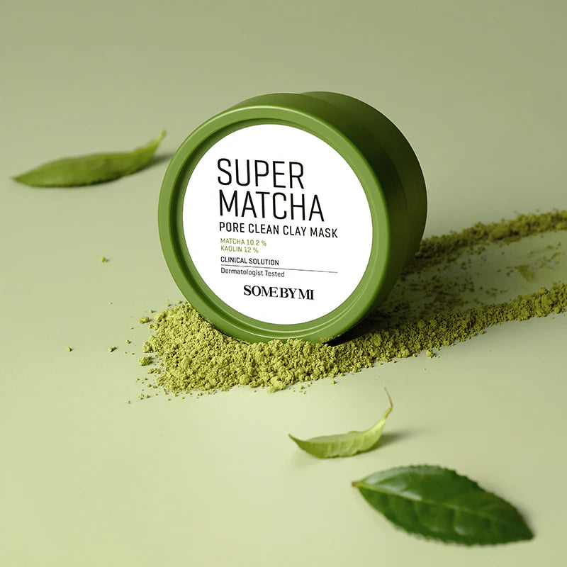 SOME BY MI Super Matcha Pore Clean Clay Mask veido kaukė