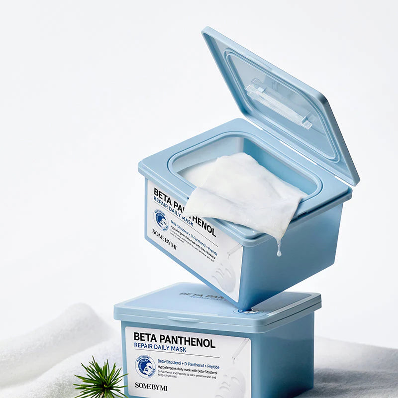 SOME BY MI Beta Panthenol Repair Daily Mask 30pcs veido kaukės