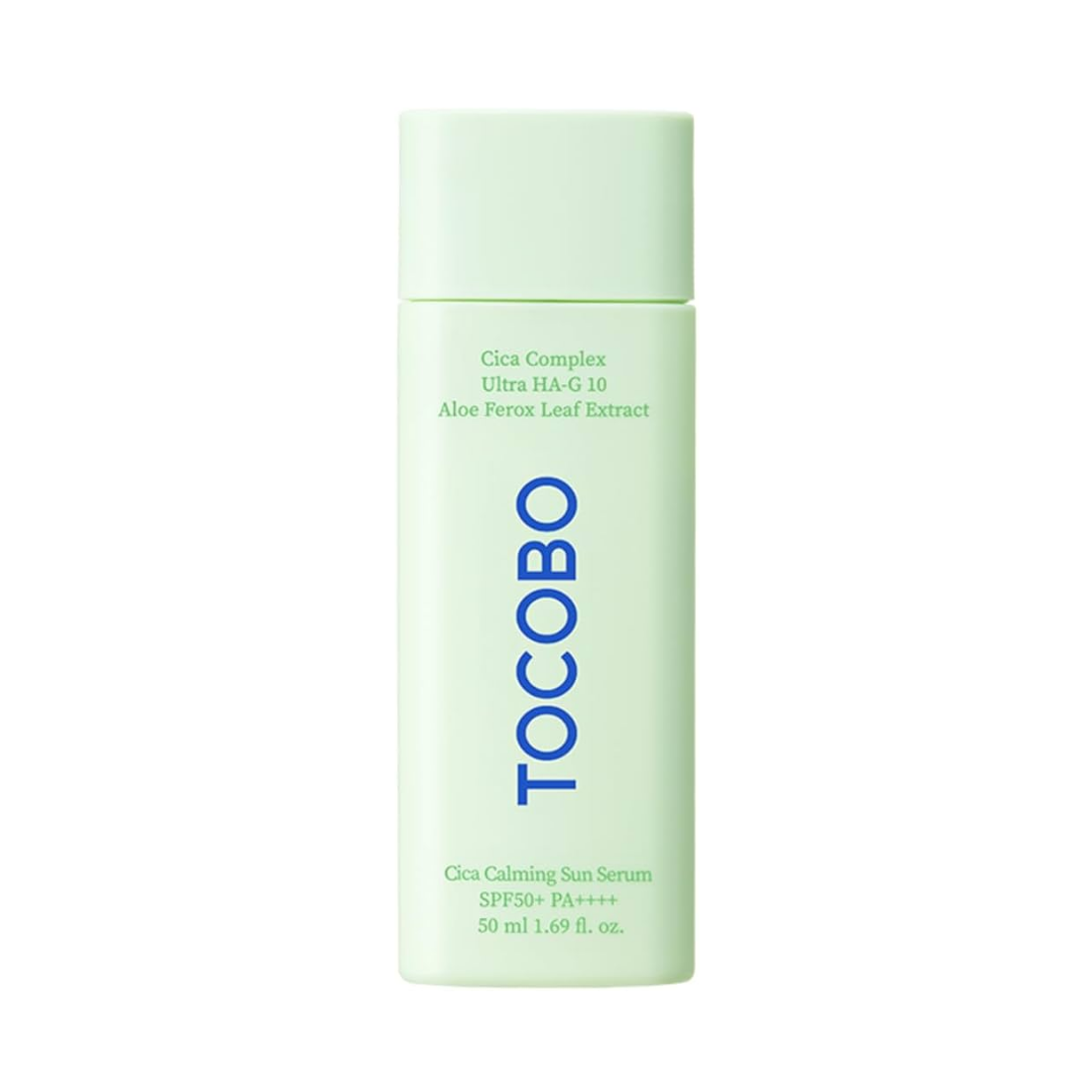 TOCOBO Cica Calming Sun Serum SPF50+ apsauginis kremas nuo saulės