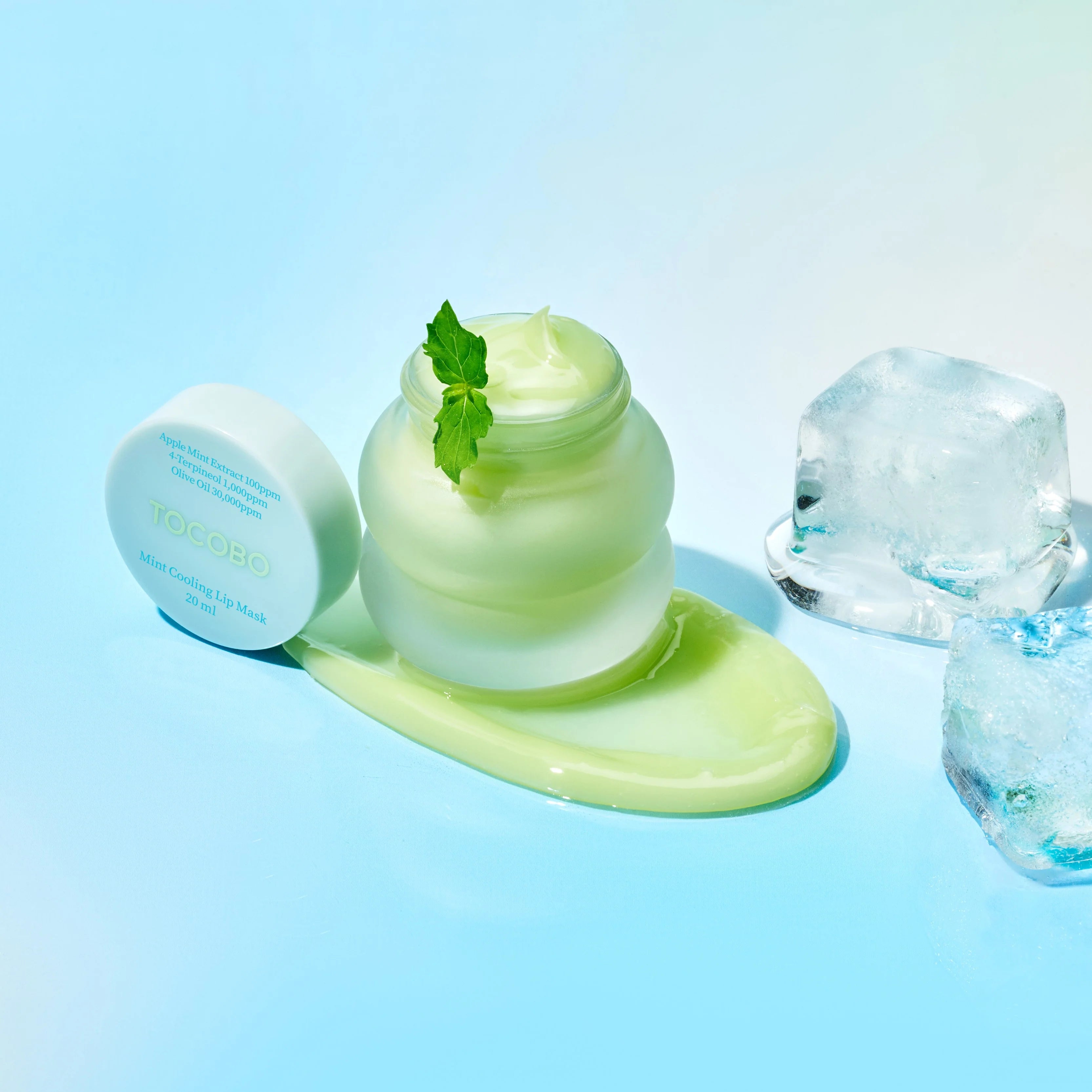 TOCOBO Mint Cooling Lip Mask vėsinanti lūpų kaukė