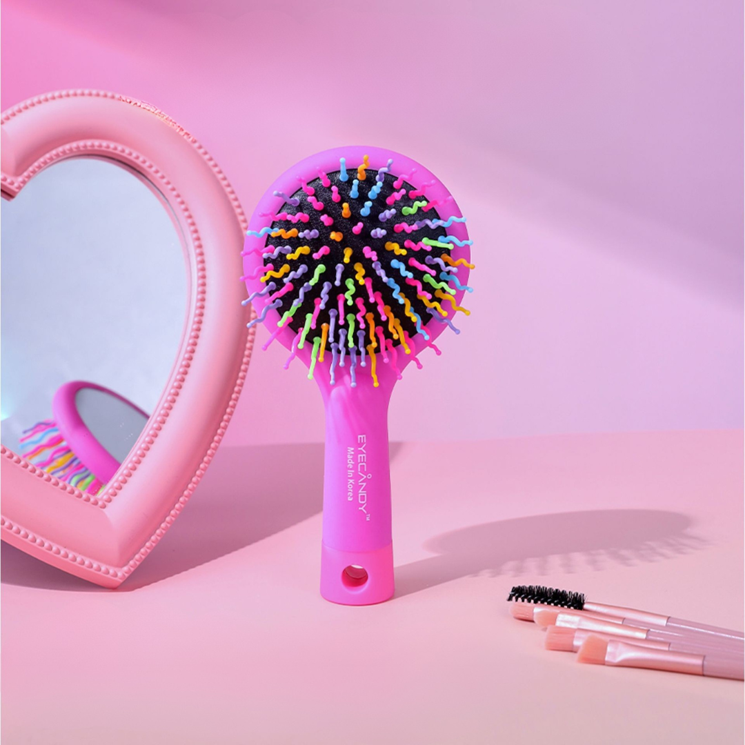 EYECANDY Rainbow Volume S Brush Medium Haarbürste