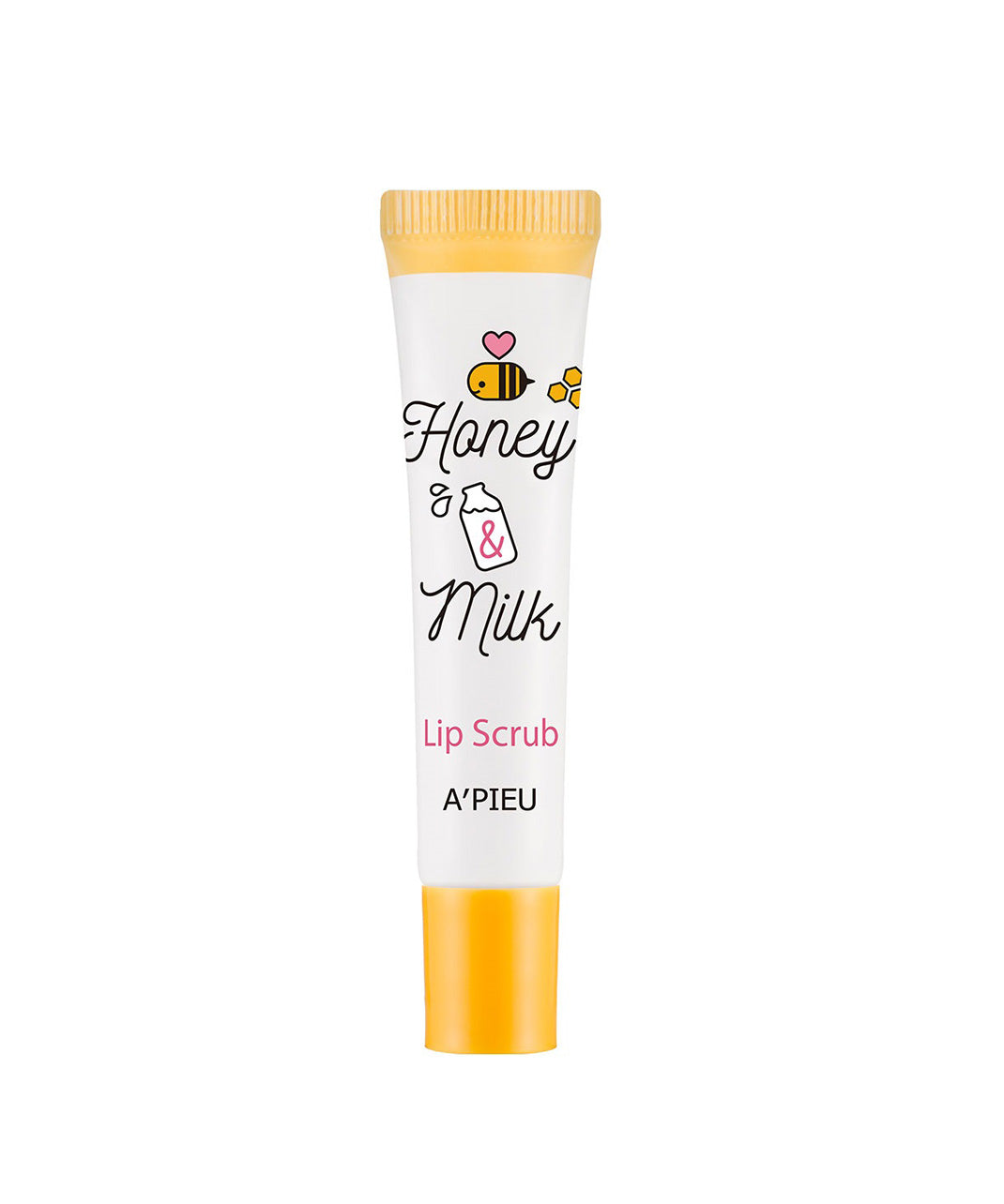 APIEU Honey & Milk lūpų šveitiklis